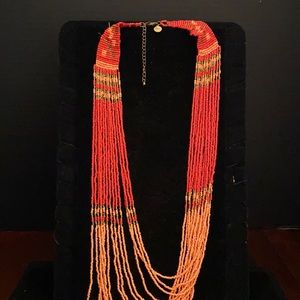 Coral Bead Necklace